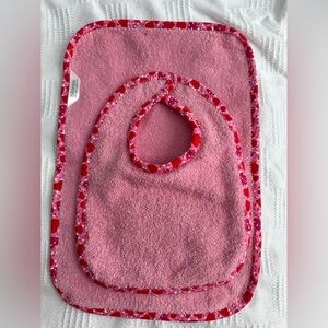 Valentines Baby Bib Set !